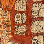 Detalle de vasija cuadrada [Petén, Guatemala, 755-780 d. C.]